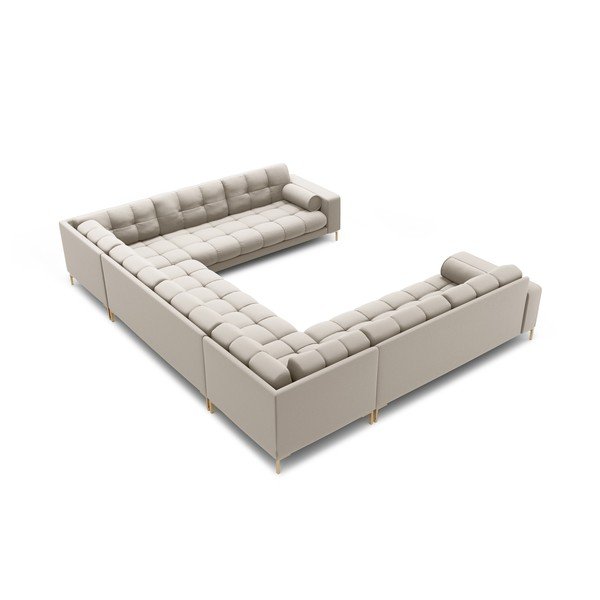 Beež U-kujuline nurgadiivan Bali - Cosmopolitan Design-image-4