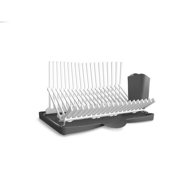 Bílo-šedý odkapávač Black + Blum Dish Rack-image-1