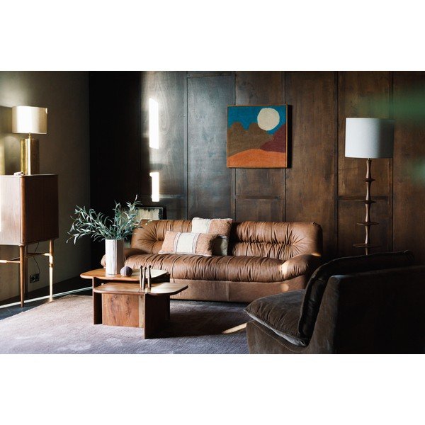 Akaatsiapuidust diivanilaud 50x75 cm Feller - Dutchbone-image-4