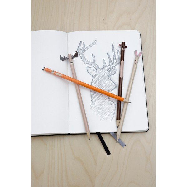 Pliiatsite komplekt Woodland – Kikkerland-image-1