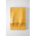 Kollane ruuduline puuvillane alusmaterjal, 140 x 180 cm Plain - Euromant