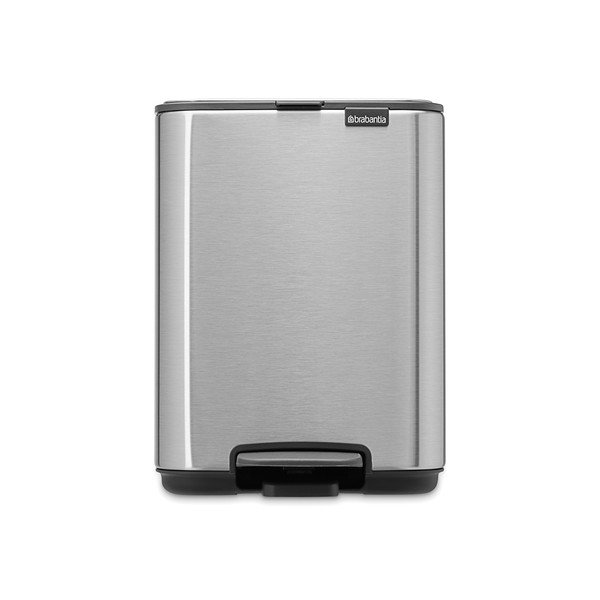 Matt hõbedane terasest prügikast 4 l Bo - Brabantia-image-3