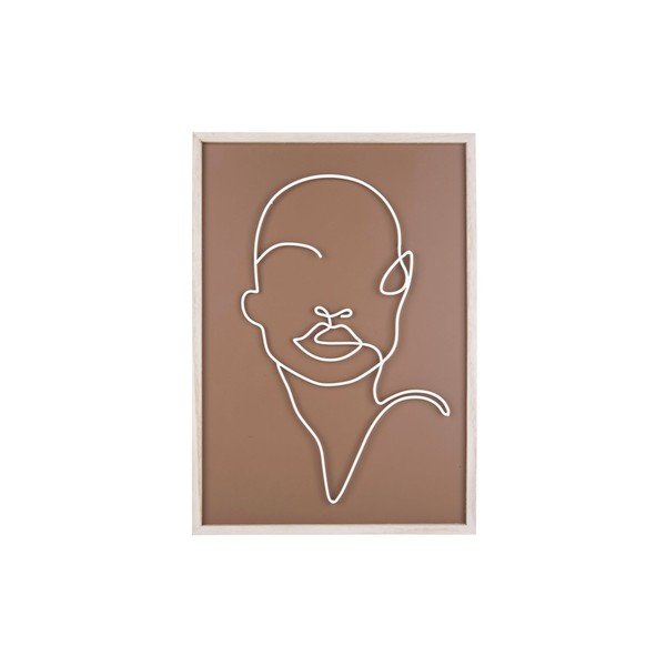 Puitraamiga maal, 32 x 45 cm Line - PT LIVING-image-2