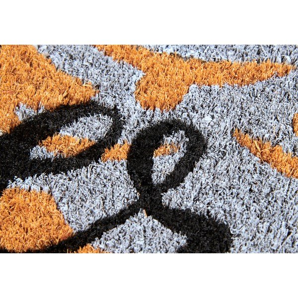 Kookoskiududest jõulumotiividega uksematt 40x70 cm Silver Christmas – Hanse Home-image-2