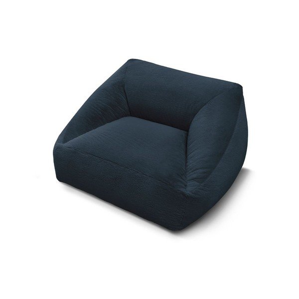 Tumesinine kunstkarusnahast kott-tool Lilibet - Bobochic Paris-image-4