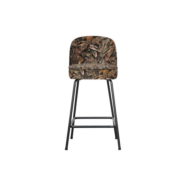 Barová židle s květinovým vzorem BePureHome Vogue Bouquet, výška 89 cm