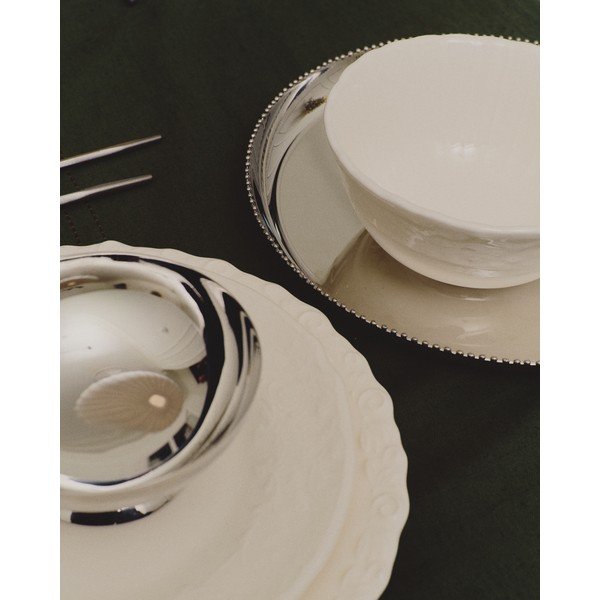 Roostevabast terasest serveerimisalus ø 35,5 cm Nirela - Kave Home-image-4