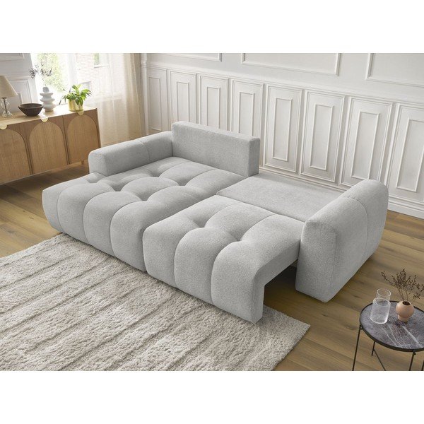 Helehall šenillist panipaigaga nurgadiivanvoodi (vasak nurk) Roxelane - Bobochic Paris-image-4