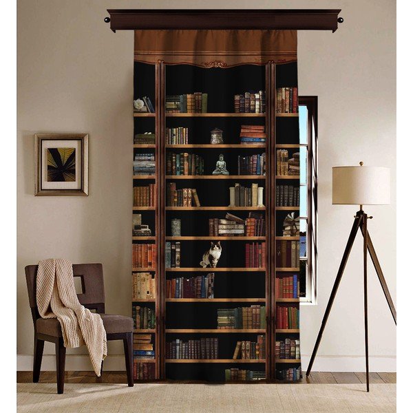 Závěs Curtain Library, 140 x 260 cm-image-1