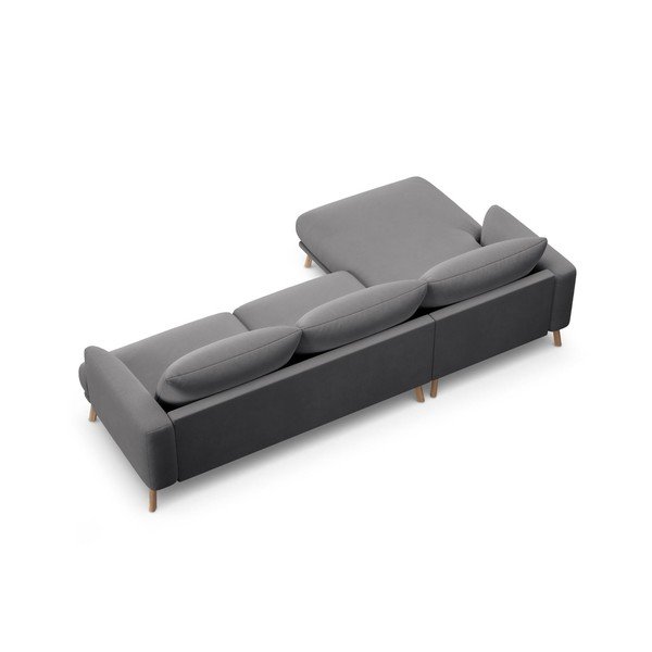 Hall sametist nurgadiivan (vasak nurk) Naomi - Micadoni-image-3