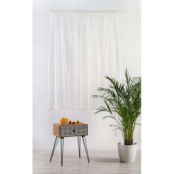 Kreem kardin 280x160 cm Barbara - Mendola Fabrics-image-2