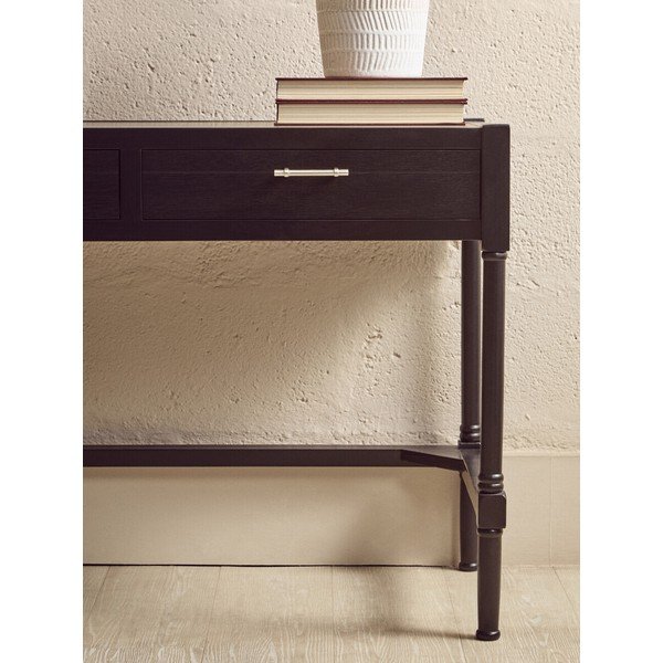 Männipuidust töölaud 48x107 cm Heritage - Premier Housewares-image-2