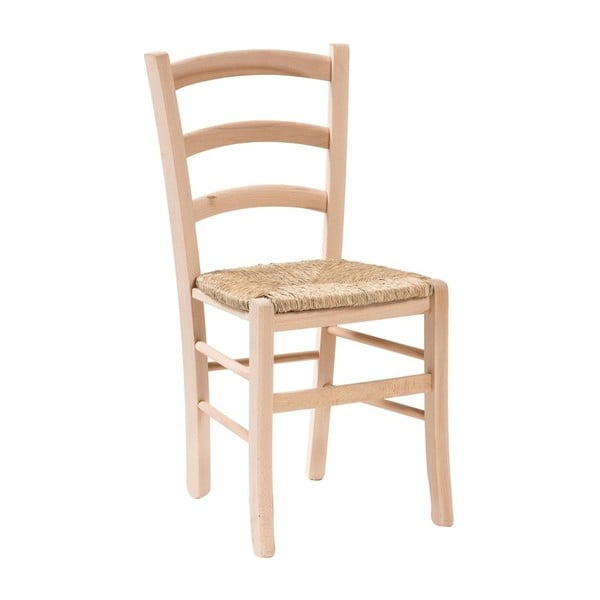 Světle hnědá židle z bukového dřeva Biscottini Alis