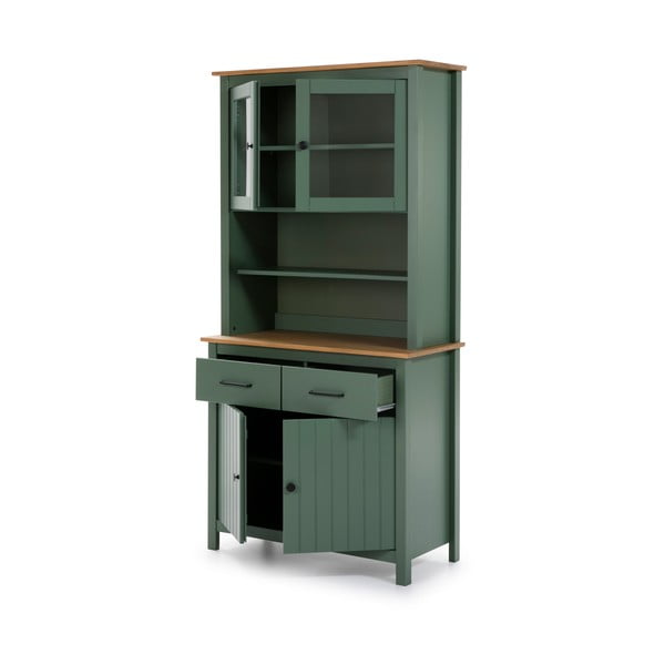 Roheline männi täispuidust kapp 90x180x40 cm Miranda – Marckeric-image-3