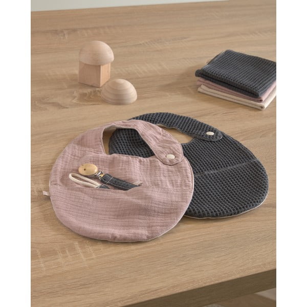 Orgaanilisest puuvillast 2 taskuga rinnahoidja komplekt Marinet - Kave Home-image-3