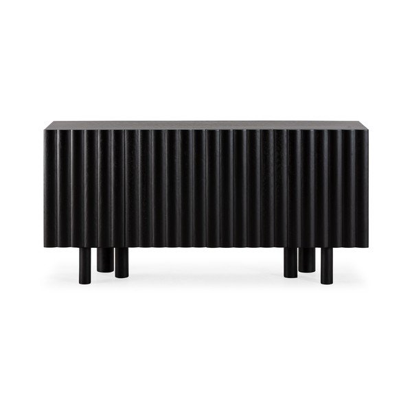 Must mangopuidust kummut 160x80x40 cm Tamira - MOME-image-2