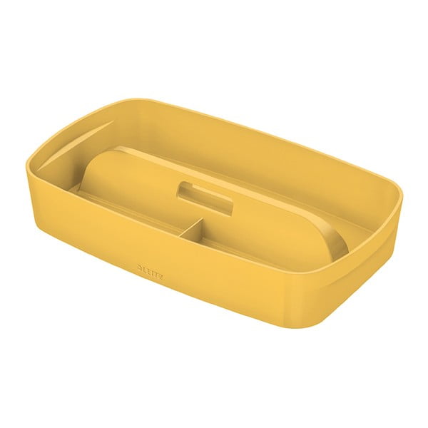Kollane plastikust korraldaja kirjatarvete/laua jaoks MyBox - Leitz