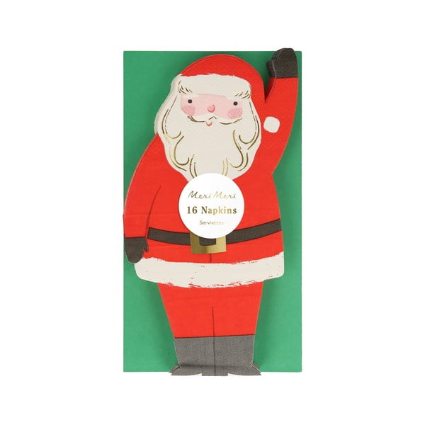 Paberist salvrätikud 16tk komplektis Jolly Christmas - Meri Meri-image-2