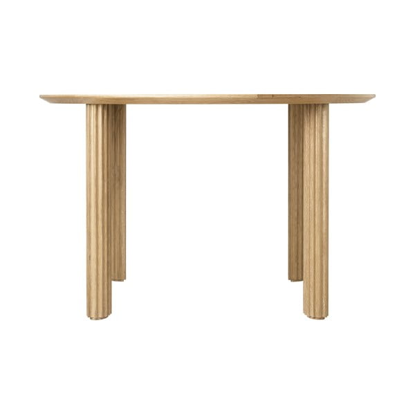 Ümmargune tammepuust söögilaud ø 120 cm Comfort Circle - UMAGE-image-3