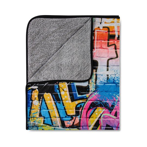Pléd Good Morning Graffity Multi, 130 x 160 cm-image-2