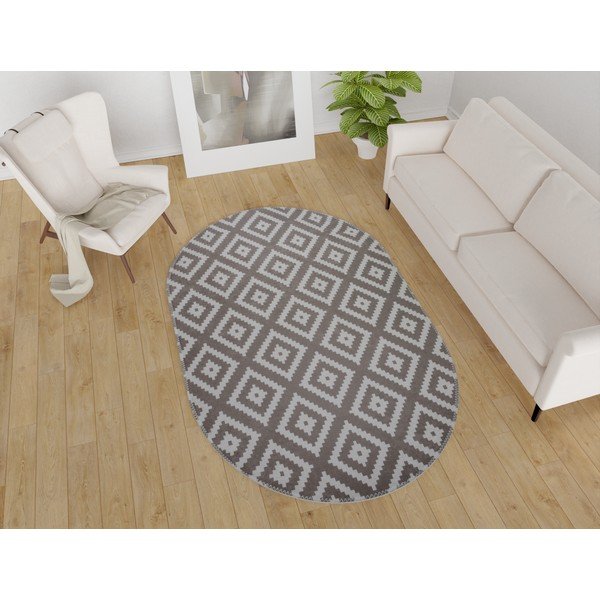 Helepruun pestav vaip 160x230 cm - Vitaus-image-1