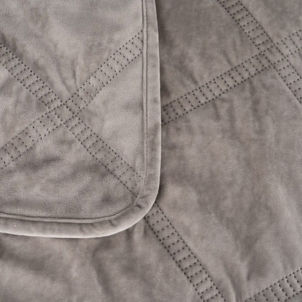 Hall sametist tepitud voodikate 230x260 cm - Ixia-image-1