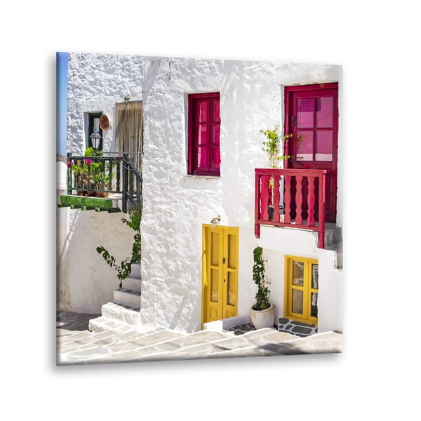 Pilt Glasspik Destination III, 30 x 30 cm Greece - Styler