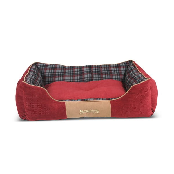 Psí pelíšek Highland Bed 90x70 cm, červený