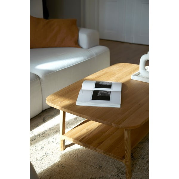 Tammepuidust diivanilaud 60x100 cm Twig - The Beds-image-2