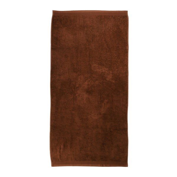 Tmavě hnědý ručník Artex Delta, 70 x 140 cm