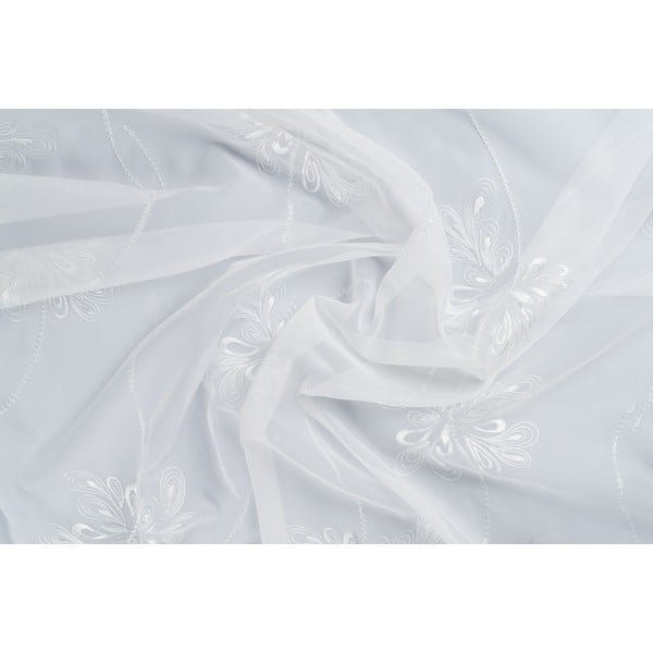 Valge kardin 600x245 cm Snow - Mendola Fabrics