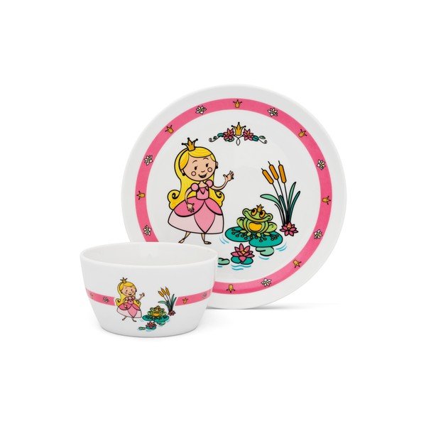 Laste söögikomplekt 5 tk Princess - Zilverstad-image-2