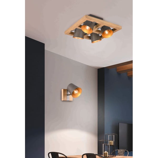 Tumehall kohtvalgusti Bell - Trio-image-1