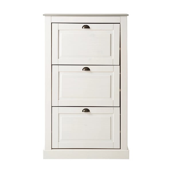 Valge männipuidust jalatsiriiul Toby - Støraa-image-2