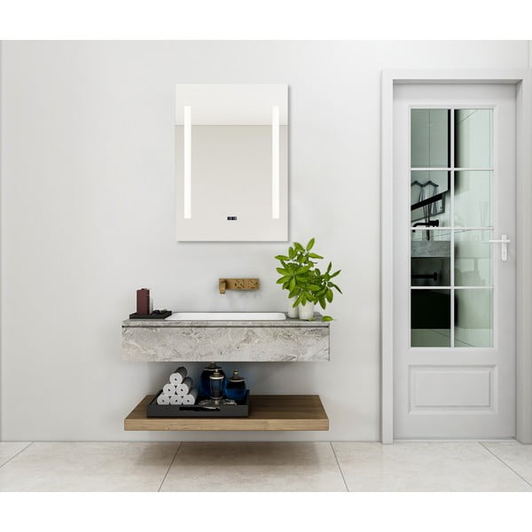 Valgustusega seinapeegel 50x70 cm Ilona - Mirrors and More-image-1