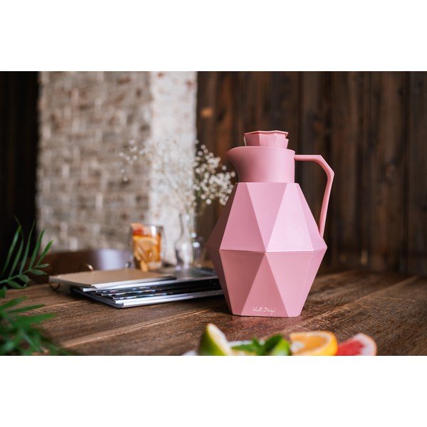Roosa termos Geo, 1 l - Vialli Design-image-4