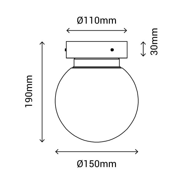 Hõbedast laevalgusti, ø 15 cm Sena - SULION-image-3