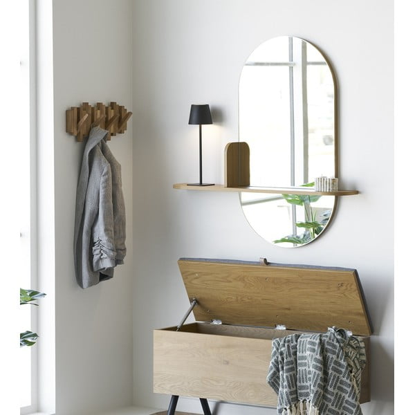 Seinapeegel riiuliga 92x94,5 cm Barco – House Nordic-image-1