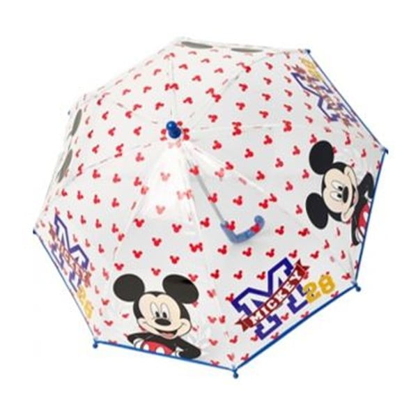 Dětský transparentní holový deštník Ambiance Mickey, ⌀ 67 cm