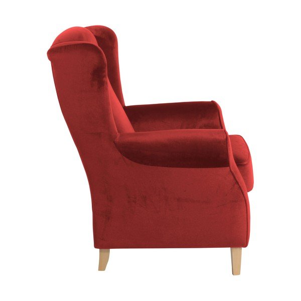 Telliskivi punane tugitool Velour Brick Lorris - Max Winzer-image-3