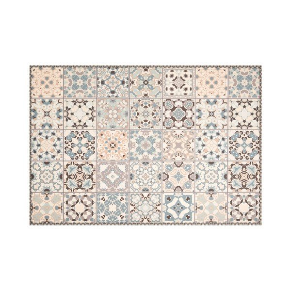 Vzorovaný vinylový koberec Zala Living Zoe Light, 97 x 140 cm