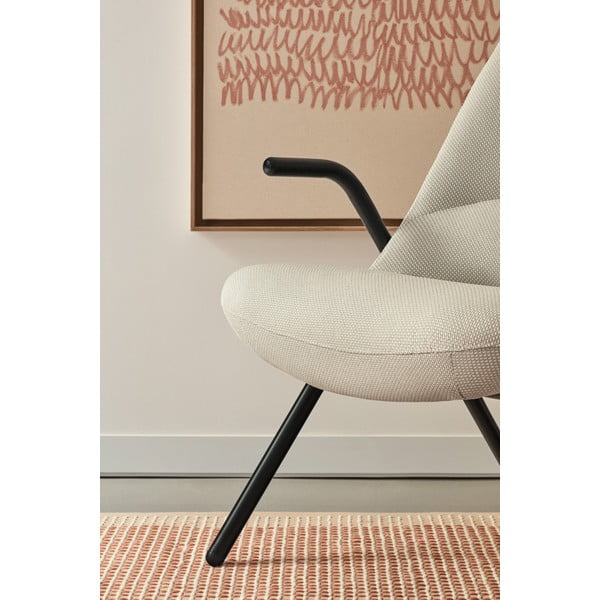 Valge tugitool, kõrgus 90 cm Dins - Teulat-image-1