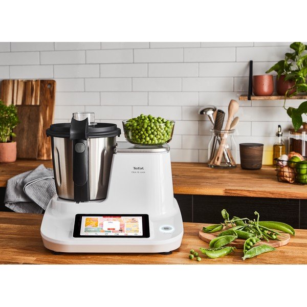 Valge ja hõbedane köögikombain Click and Cook - Tefal-image-4