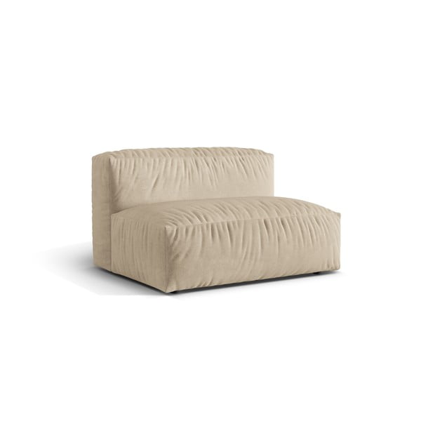 Beež-kreem bukleekangast diivanimoodul (keskosa) Martina - Micadoni Home-image-1