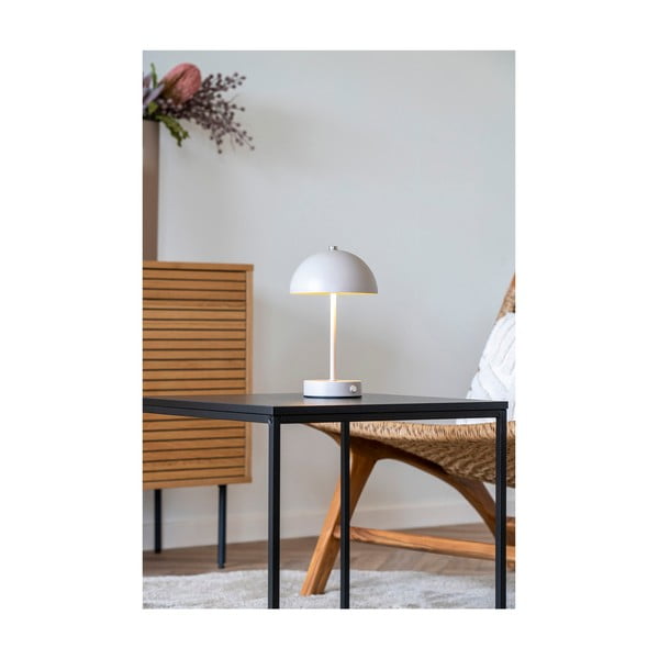 Kreem LED laualamp (kõrgus 25 cm) Holt - House Nordic-image-1