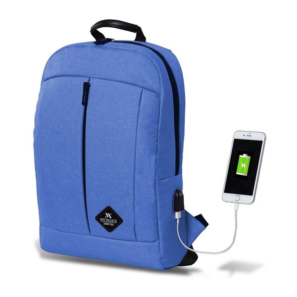 Sinine USB-portiga seljakott My Valice GALAXY Smart Bag - Myvalice