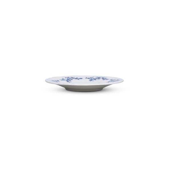 Valge/sinine portselanist alustass ø 12 cm Retro - BonBistro-image-2