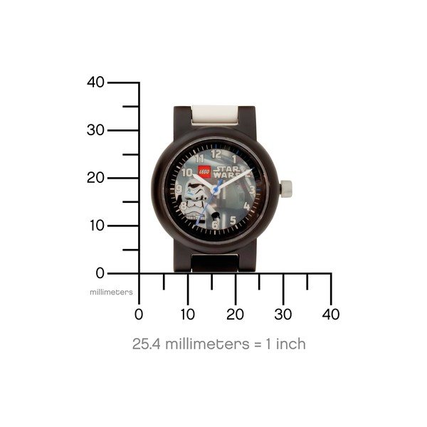 Must-valge Star Wars Stormtrooper kella - LEGO®-image-2