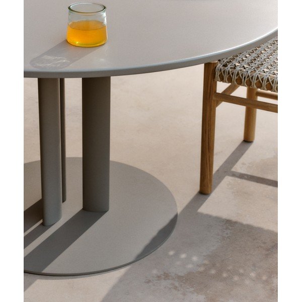 Ümmargune aiasöögilaud ø 120 cm Sedalis - Kave Home-image-2