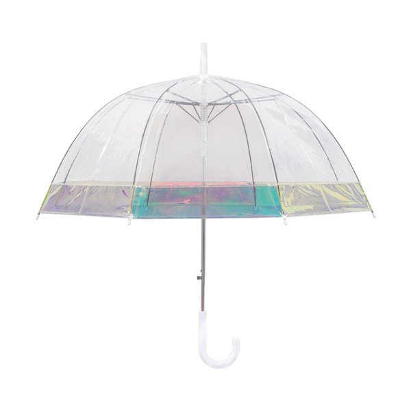 Dámský transparentní holový deštník Ambiance Iridiscent, ⌀ 85 cm